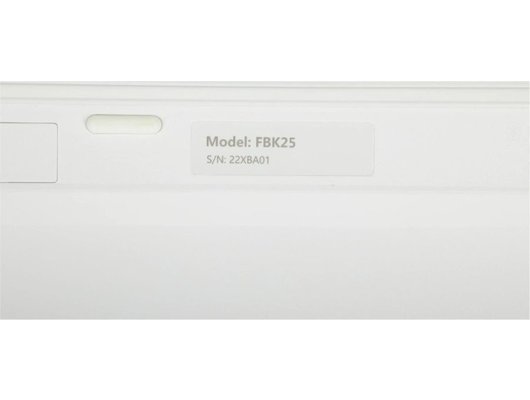 Клавиатура беспроводная A4Tech Fstyler FBK25 белый/серый (FBK25 WHITE)